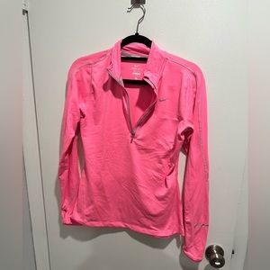 Nike dry-fit pullover half zip